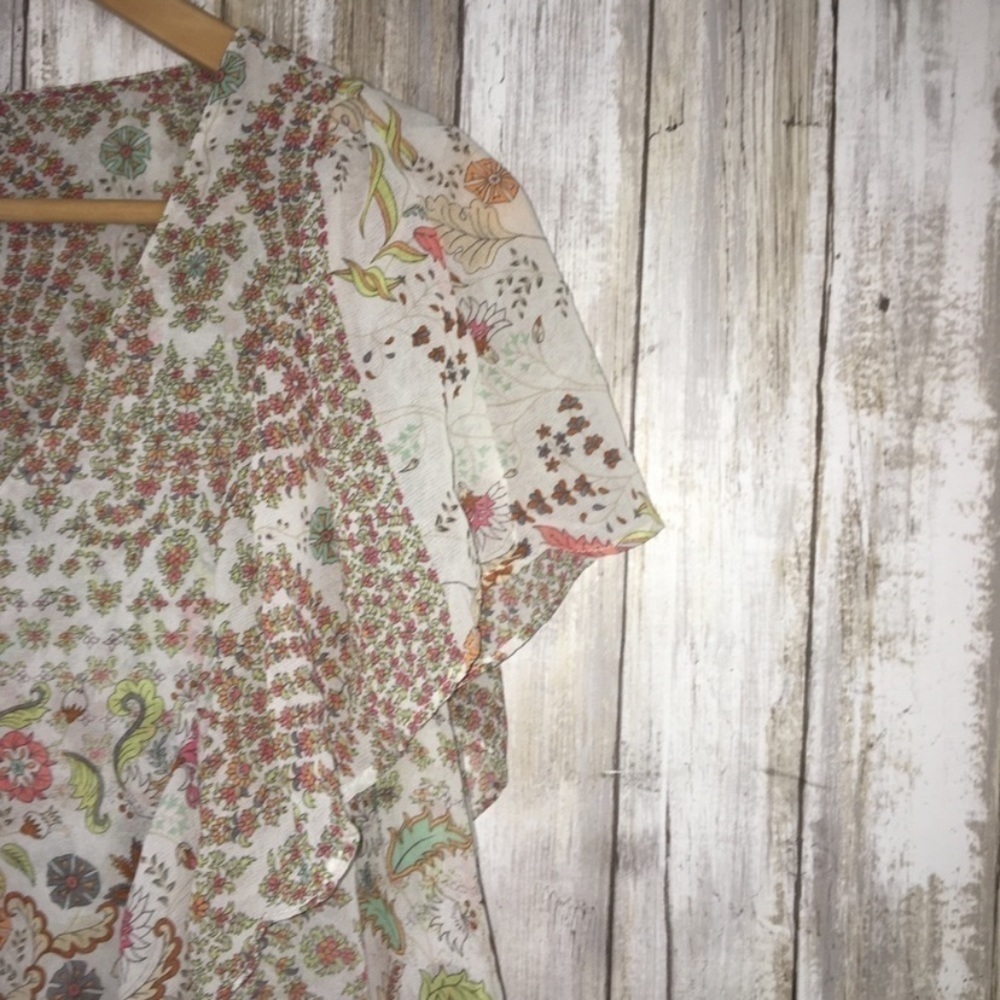 Matilda Jane Floral Fly By Layered Blouse - Picture 3 of 7